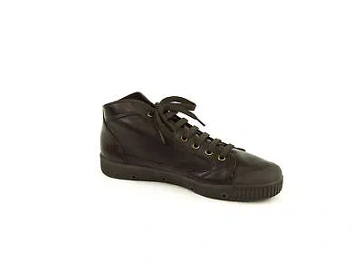 Pre-owned Spring Court Women's Agneau Lambskin M2 Glove W Sneakers Brown