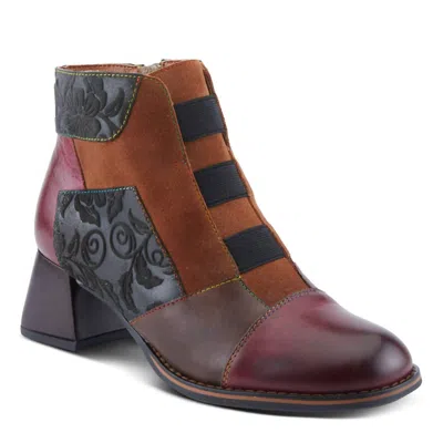 Spring Footwear Women's Copine Boots In Bordeaux Multi