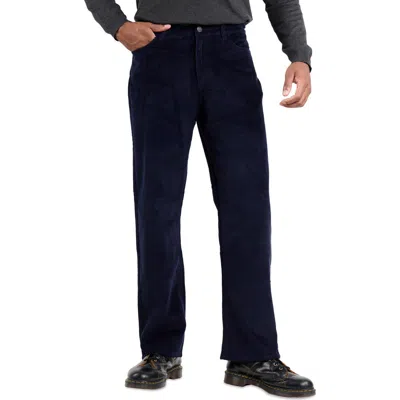 Spring + Mercer Athletic Fit Five-pocket Corduroy Pants In Blue