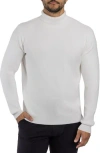 Spring + Mercer Ribbed Turtleneck Sweater In Off White