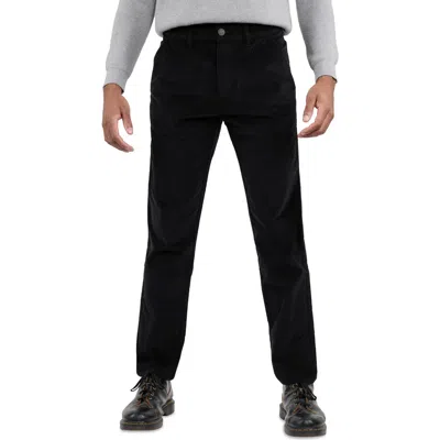 Spring + Mercer Slim Fit Five-pocket Corduroy Pants In Black