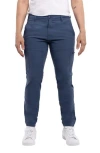 Spring + Mercer Slim Leg Cargo Pants In Navy
