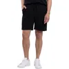 Spring + Mercer Textured Golf Shorts In Black