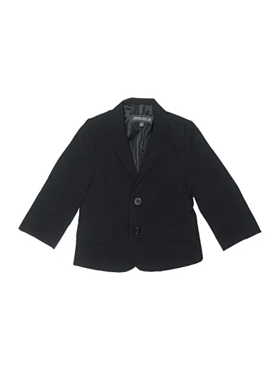 Pre-owned Spring Notion Kids' Blazer Jacket In Black