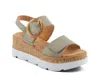 Spring Step Abarah Slingback Platform Sandal In Green