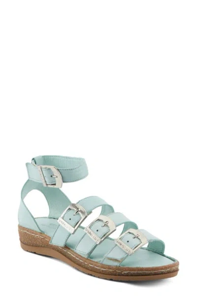Spring Step Alexcia Sandal In Mint Green