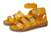 Spring Step Alexcia Ankle Strap Sandal In Yellow