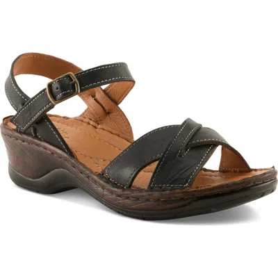 Spring Step Amareza Ankle Strap Sandal In Multi