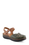 Spring Step Azmira Ankle Strap Clog In Multi