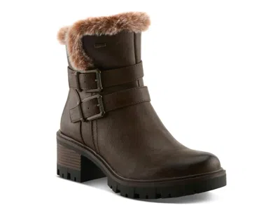 Spring Step Beartrak Bootie In Dark Brown