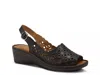 Spring Step Belizana Wedge Sandal In Black