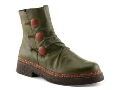 Spring Step Bottina Bootie In Green
