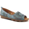 Spring Step Brandal Sandal In Blue