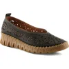 Spring Step Carosa Wedge Slipon In Black
