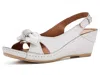 Spring Step Chassidy Wedge Sandal In White