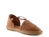 Spring Step Clovae Espadrille Flat In Brown