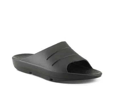 Spring Step Connor Slide Sandal In Black