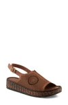 Spring Step Cordero Slingback Sandal In Camel