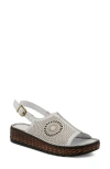 Spring Step Cordero Slingback Sandal In White