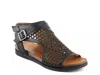 Spring Step Covington Ankle Strap Sandal In Black