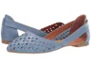 Spring Step Delorse Flat In Blue