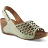 Spring Step Denair Sandal In Gray