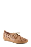 Spring Step Deysi Perforated Derby In Tan