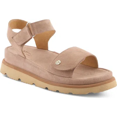 Spring Step Dixiemae Wedge Sandal In Neutral