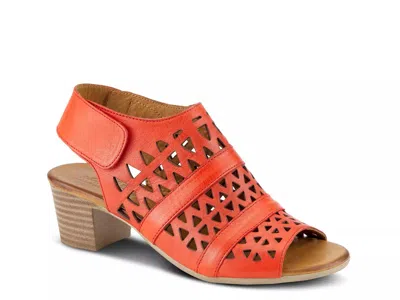 Spring Step Dorotha Sandal In Red