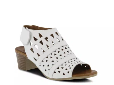 Spring Step Dorotha Sandal In White
