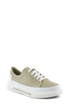Spring Step Dune Platform Sneaker In Sage Green