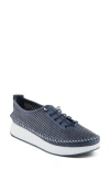 Spring Step Eastwood Platform Sneaker In Blue