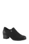 Spring Step Ellena Water Resistant Bootie In Black