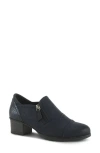 Spring Step Ellena Water Resistant Bootie In Navy