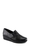 Spring Step Evzen Wedge Slip-on Sneaker In Black Multi