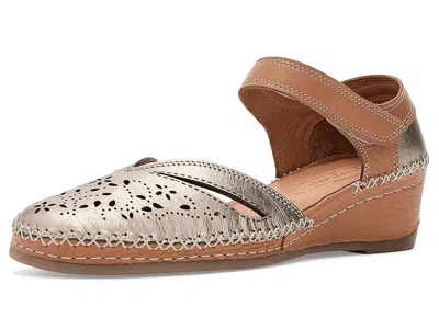 SPRING STEP EZLYN WOMEN'S DRESS FLAT SHOES BRONZE MULTI: EU 39 (US WOMEN'S 8.5) M