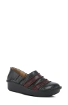 Spring Step Firefly Wedge Loafer In Black Multi