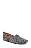Spring Step Flowerflow Slide Sandal In Charcoal