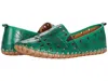 Spring Step Fusaro Flat In Green