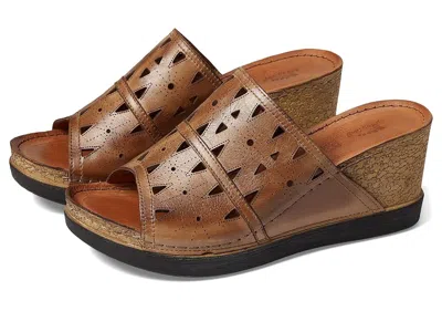 Spring Step Fusawedge In Brown