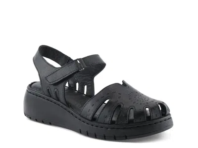 Spring Step Galavis Wedge Sandal In Multi