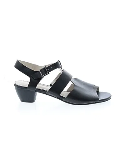 Pre-owned Spring Step Heels In Black