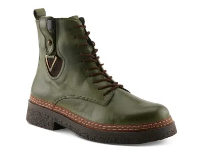 Spring Step Heirax Bootie In Green