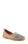 Spring Step Highwest Flat In Camel Multi