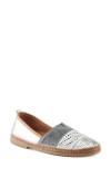 Spring Step Highwest Flat In Silver Multi