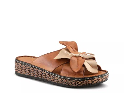 Spring Step Hilary Sandal In Brown