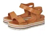 Spring Step Hileman Platform Sandal In Brown