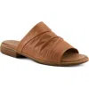 Spring Step Jaleel Slide Sandal In Brown