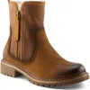 Spring Step Jovany Faux Fur Lined Boot In Brown