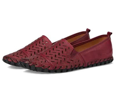 Spring Step Kapri In Burgundy